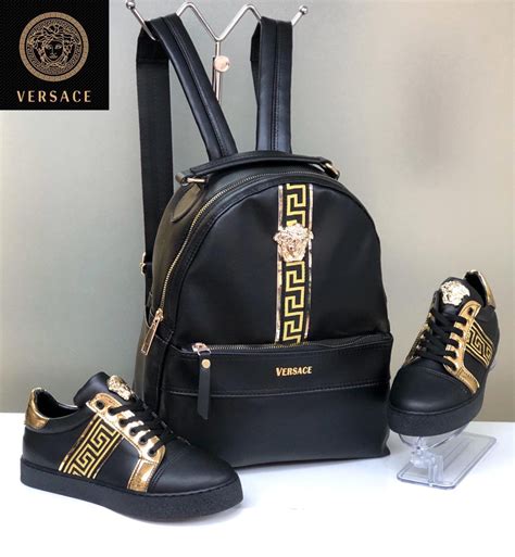 versace gift set for her price|versace gift set with backpack.